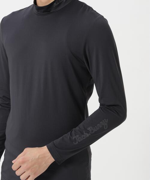 Jack Bunny!!(ジャックバニー)の「MEMORICH 長袖UVハイネックインナー(Tシャツ/カットソー・メンズ・ホワイト/ブラック・LARGE/X-LARGE/MEDIUM)」の6枚目の写真