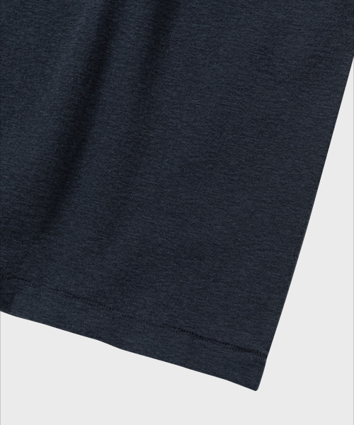 NONBLANK(ノンブランク)の「ミニマルサッカーTシャツ_DARK NAVY(Tシャツ/カットソー・メンズ・ダークネイビー・MEDIUM/LARGE/X-LARGE)」の5枚目の写真