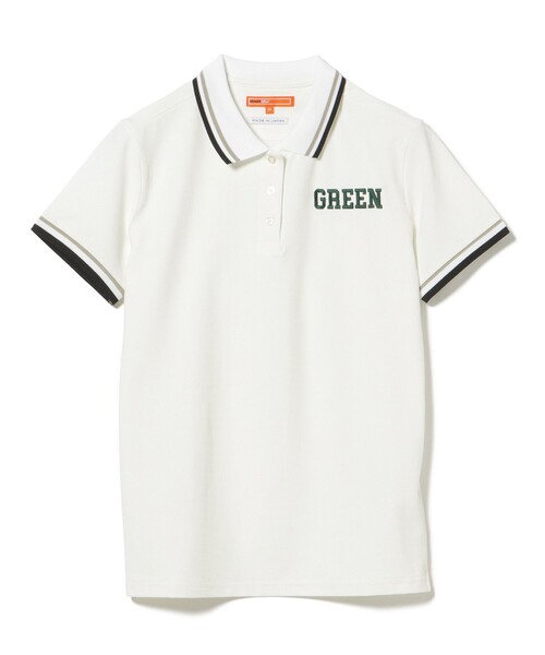 BEAMS GOLF(ビームスゴルフ)の「ORANGE LABEL / 襟ライン配色 ポロシャツ(吸水速乾・UVカット)(ポロシャツ・レディース・ホワイト/ネイビー/グリーン・M/S/L)」の11枚目の写真