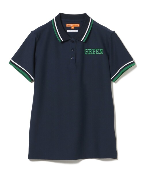 BEAMS GOLF(ビームスゴルフ)の「ORANGE LABEL / 襟ライン配色 ポロシャツ(吸水速乾・UVカット)(ポロシャツ・レディース・ホワイト/ネイビー/グリーン・M/S/L)」の21枚目の写真