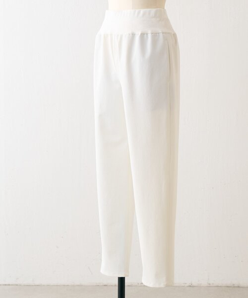 BEARDSLEY(ビアズリー)の「スリムウエストリブパンツ(その他パンツ・レディース・ブラック/ホワイト・0/1)」の9枚目の写真