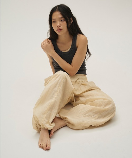 TODAYFUL（トゥデイフル）の「Nylon Ripstop Pants（その他パンツ・レディース・インディゴブルー/セージグリーン/クリーム・38inch/36inch）」の14枚目の写真