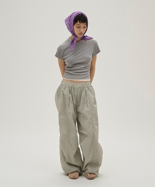 TODAYFUL（トゥデイフル）の「Nylon Ripstop Pants（その他パンツ・レディース・インディゴブルー/セージグリーン/クリーム・38inch/36inch）」の18枚目の写真