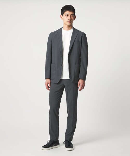 UNITED ARROWS(ユナイテッドアローズ)の「ポンチ Tシャツ UA COZY 抗菌防臭 接触冷感(Tシャツ/カットソー・メンズ・ホワイト/ブラック/ブラウン系/ライトグレー・M/S/L/XL)」の8枚目の写真