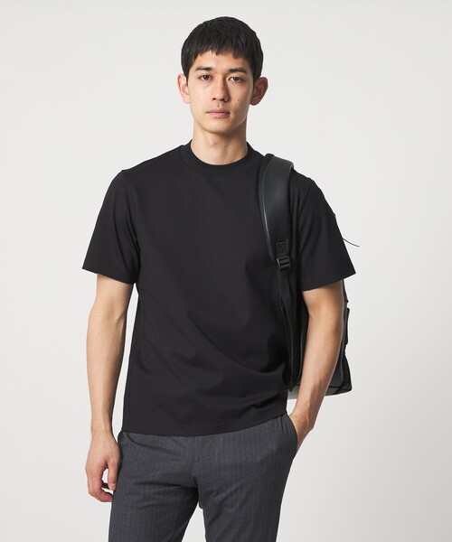 UNITED ARROWS(ユナイテッドアローズ)の「ポンチ Tシャツ UA COZY 抗菌防臭 接触冷感(Tシャツ/カットソー・メンズ・ホワイト/ブラック/ブラウン系/ライトグレー・M/S/L/XL)」の10枚目の写真