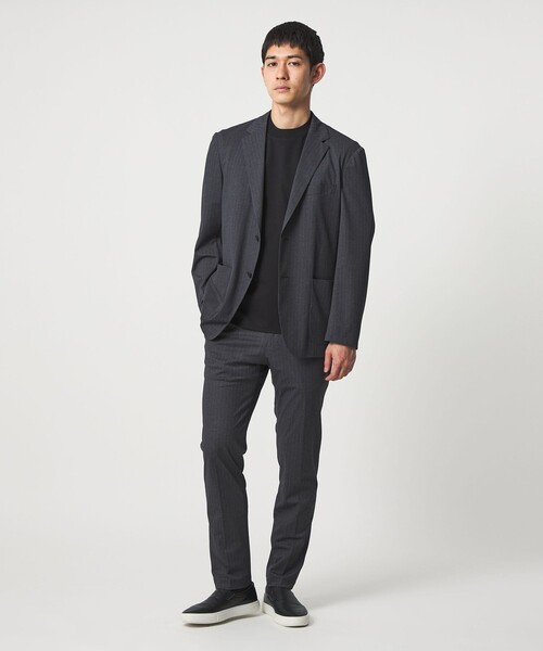 UNITED ARROWS(ユナイテッドアローズ)の「ポンチ Tシャツ UA COZY 抗菌防臭 接触冷感(Tシャツ/カットソー・メンズ・ホワイト/ブラック/ブラウン系/ライトグレー・M/S/L/XL)」の11枚目の写真