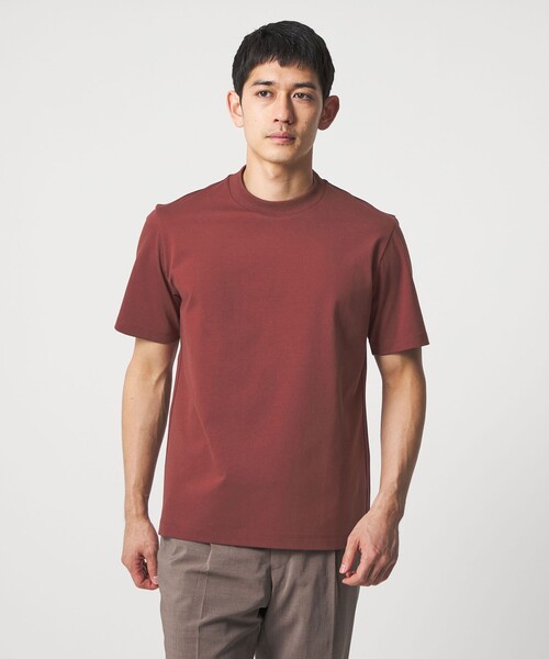 UNITED ARROWS(ユナイテッドアローズ)の「ポンチ Tシャツ UA COZY 抗菌防臭 接触冷感(Tシャツ/カットソー・メンズ・ホワイト/ブラック/ブラウン系/ライトグレー・M/S/L/XL)」の15枚目の写真