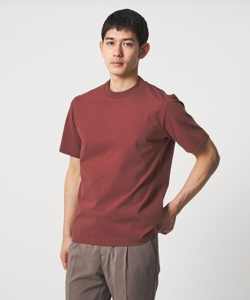 UNITED ARROWS(ユナイテッドアローズ)の「ポンチ Tシャツ UA COZY 抗菌防臭 接触冷感(Tシャツ/カットソー・メンズ・ホワイト/ブラック/ブラウン系/ライトグレー・M/S/L/XL)」の16枚目の写真