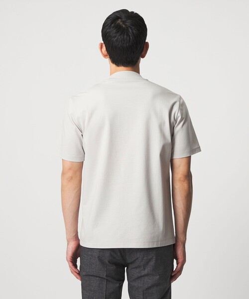 UNITED ARROWS(ユナイテッドアローズ)の「ポンチ Tシャツ UA COZY 抗菌防臭 接触冷感(Tシャツ/カットソー・メンズ・ホワイト/ブラック/ブラウン系/ライトグレー・M/S/L/XL)」の20枚目の写真
