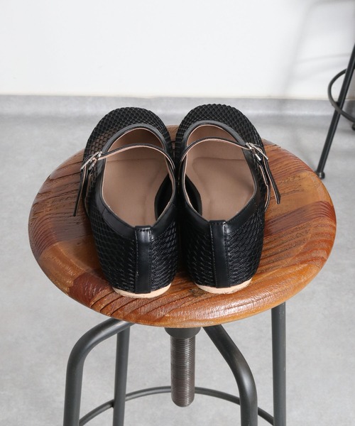 cepo(セポ)の「メッシュストラップパンプス(パンプス・レディース・ブラック・M/L)」の4枚目の写真