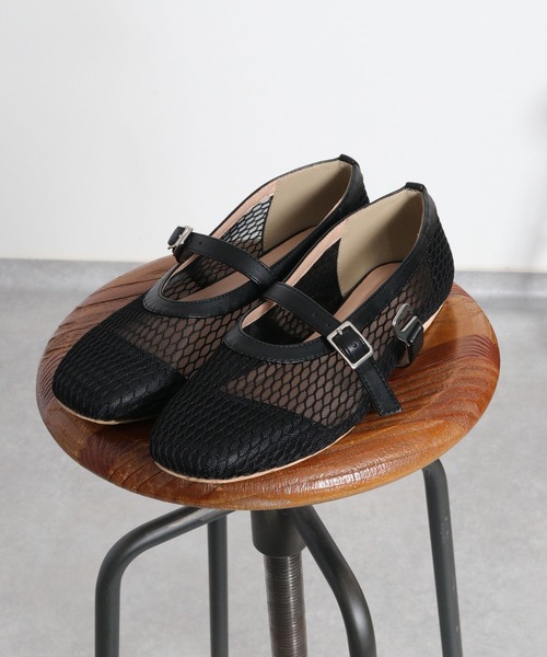 cepo(セポ)の「メッシュストラップパンプス(パンプス・レディース・ブラック・M/L)」の6枚目の写真