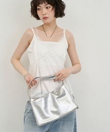 NUJOH（ヌゾ）の「Soft Chain Strap Shoulder Bag / ソフトチェーンストラップショルダーバッグ（ショルダーバッグ）」