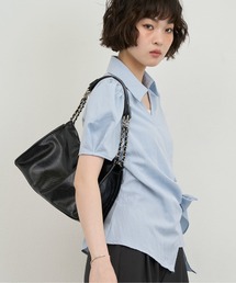 NUJOH（ヌゾ）の「Soft Chain Strap Shoulder Bag / ソフトチェーンストラップショルダーバッグ（ショルダーバッグ）」