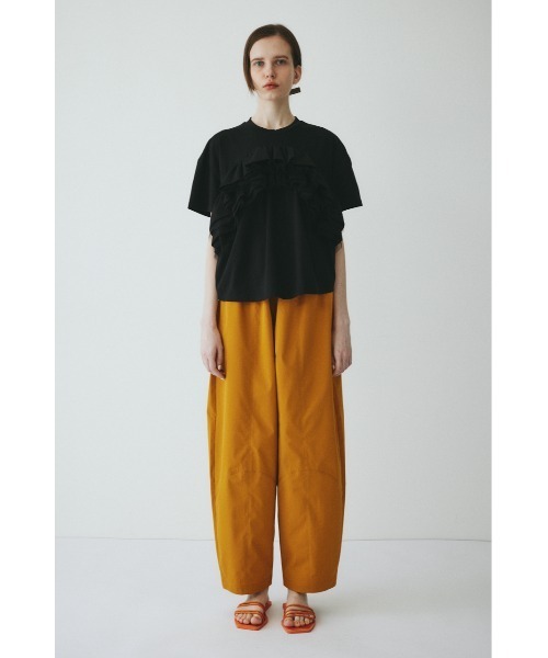 HeRIN.CYE（ヘリンドットサイ）の「Switching cocoon pants / スウィッチングパンツ（スラックス・レディース・ブラック/ブルー/イエロー・36/38）」の5枚目の写真
