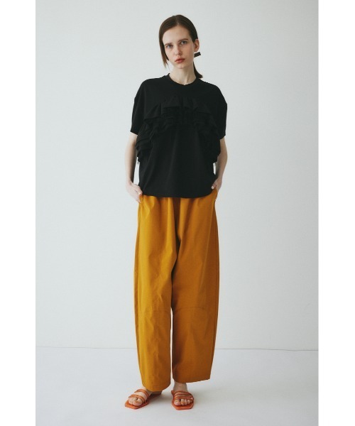 HeRIN.CYE（ヘリンドットサイ）の「Switching cocoon pants / スウィッチングパンツ（スラックス・レディース・ブラック/ブルー/イエロー・36/38）」の8枚目の写真