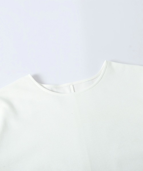lesperance(レスぺランス)の「レース刺繍プルオーバー(Tシャツ/カットソー・レディース・ホワイト/ブラック・フリー)」の4枚目の写真