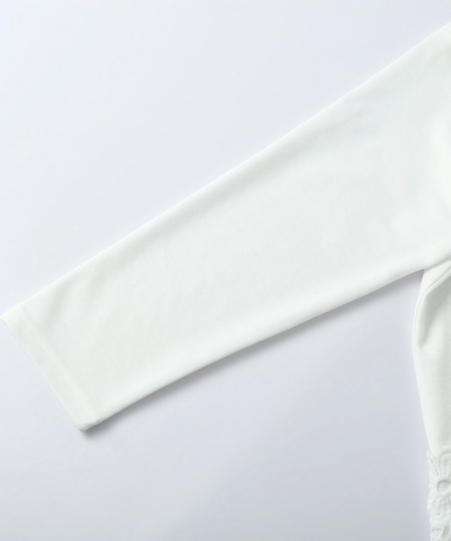 lesperance(レスぺランス)の「レース刺繍プルオーバー(Tシャツ/カットソー・レディース・ホワイト/ブラック・フリー)」の14枚目の写真