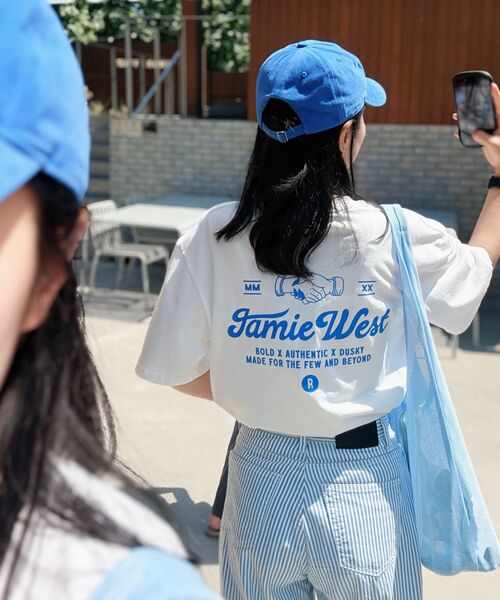 JAMIE WEST(ジェイミーウエスト)の「ダンディルTシャツ(ホワイト)(Tシャツ/カットソー・レディース・その他・X-LARGE/MEDIUM/LARGE)」の2枚目の写真