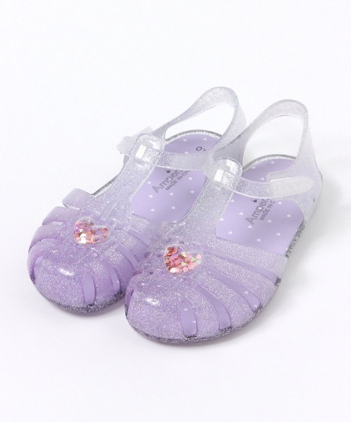 BAYFLOW（ベイフロー）の「[毎年大人気!!]ジェリーサンダル[17cm-19cm](KIDS)（サンダル・キッズ・ラベンダー/サックスブルー・17.0cm/19.0cm/18.0cm）」の4枚目の写真