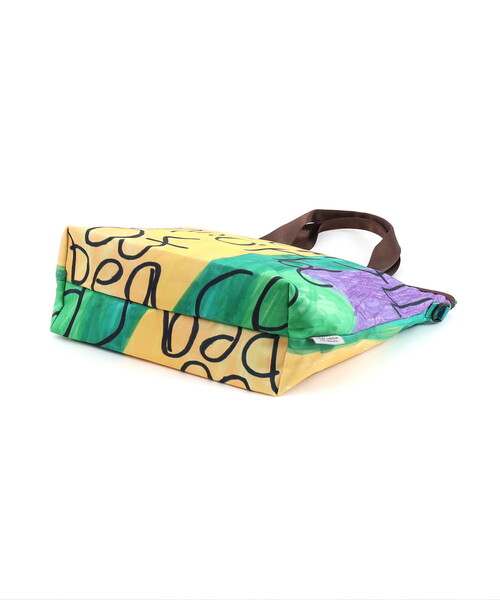 COOCO(クーコ)の「【kiki creative×COOCO】Artist Collection colorful print2WAYトートバッグ/A4対応(トートバッグ・レディース・グリーン/その他12/ブルー・FREE)」の18枚目の写真