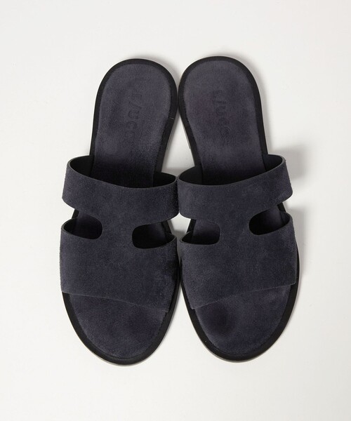 UNITED ARROWS（ユナイテッドアローズ）の「【別注】＜L/UCCA＞ SUEDE H CUT SANDAL/サンダル（サンダル・メンズ・ネイビー・42/41/43/40）」の3枚目の写真