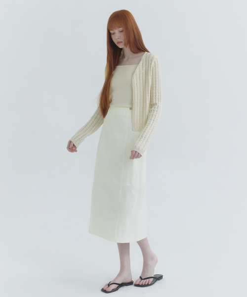 MICANE(ミケーネ)の「グラニアナイロンロングスカート(スカート・レディース・ブラック/クリーム・X-SMALL/XX-LARGE/X-LARGE/SMALL/MEDIUM/LARGE)」の9枚目の写真