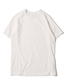 TETE HOMME（テットオム）の「【1PIU1UGUALE3 RELAX】グロッシーロゴ刺繍クルーネックTシャツ（Tシャツ/カットソー）」