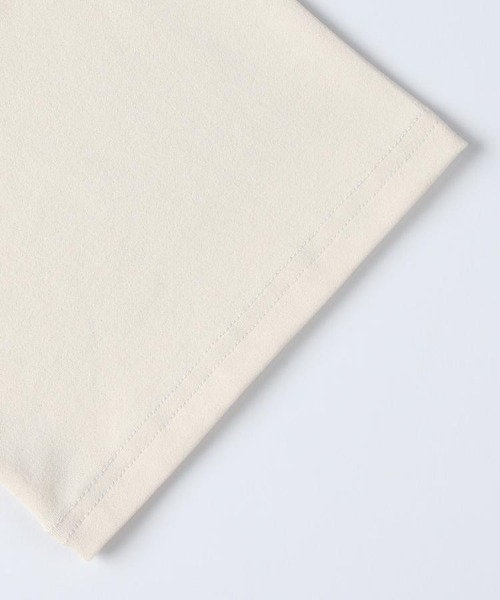 CAMP7（キャンプセブン）の「CAMP7(キャンプ7)フラワープリントショートＴシャツ（Tシャツ/カットソー・レディース・ダークグレー/ホワイト/ライトベージュ・S/M/L）」の9枚目の写真