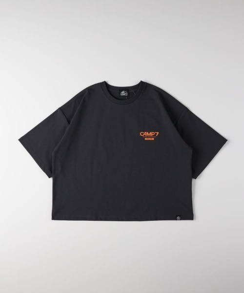 CAMP7（キャンプセブン）の「CAMP7(キャンプ7)フラワープリントショートＴシャツ（Tシャツ/カットソー・レディース・ダークグレー/ホワイト/ライトベージュ・S/M/L）」の20枚目の写真