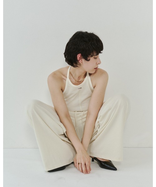ホルターネックスウェットオールインワン / Halter Neck Sweat All-in