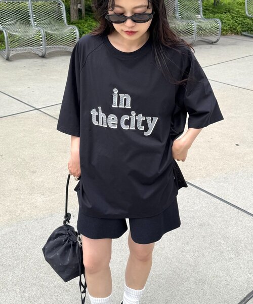 Franklin Climbing(フランクリンクライミング)の「【Franklin Climbing/フランクリンクライミング】【ユニセックス】IN THE CITYドットプリントTee(Tシャツ/カットソー・メンズ・ブラック/ホワイト/ネイビー・MEDIUM/LARGE)」の1枚目の写真