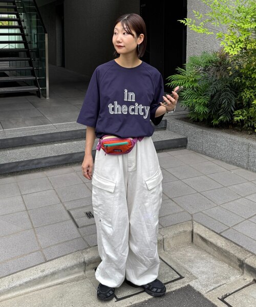 Franklin Climbing(フランクリンクライミング)の「【Franklin Climbing/フランクリンクライミング】【ユニセックス】IN THE CITYドットプリントTee(Tシャツ/カットソー・メンズ・ブラック/ホワイト/ネイビー・MEDIUM/LARGE)」の7枚目の写真