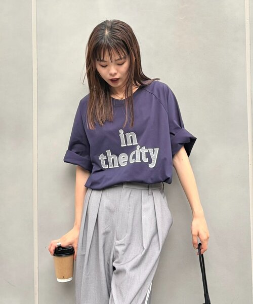 Franklin Climbing(フランクリンクライミング)の「【Franklin Climbing】IN THE CITYドットプリントTee(Tシャツ/カットソー・レディース・ブラック/ホワイト/ネイビー・MEDIUM/LARGE)」の10枚目の写真