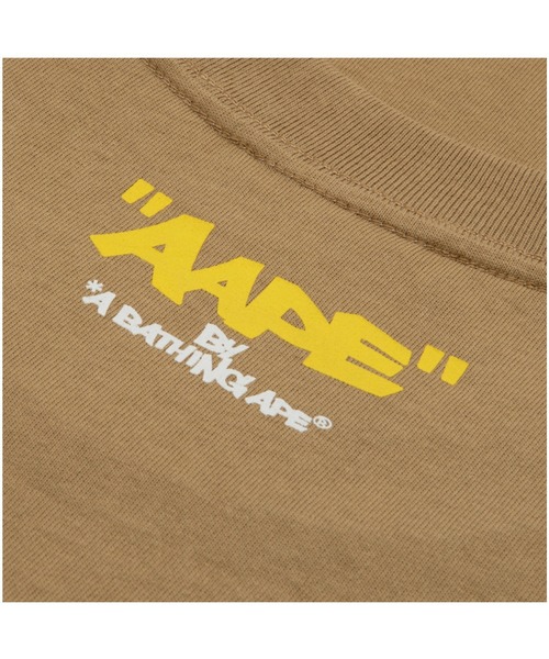 AAPE BY A BATHING APE(エーエイプバイアベイシングエイプ)の「AAPE THEME MAIN "Chocolate chip cookie" TEE(Tシャツ/カットソー・メンズ・ライトブラウン/ブラック・LARGE/MEDIUM/X-LARGE/SMALL/XX-LARGE)」の8枚目の写真