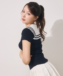 Noelie（ノエリー）の「セーラーカラーTee（Tシャツ/カットソー）」