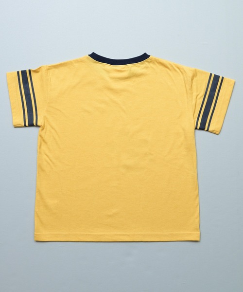 THE FELiX(フェリクス)の「【別注】FELIX プリント半袖Tシャツ(Tシャツ/カットソー・キッズ・イエロー/ネイビー・100/150/90/80/140/130/120/110)」の9枚目の写真