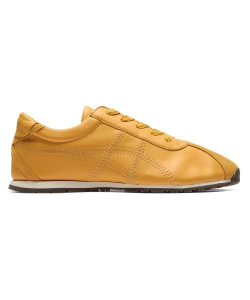 Onitsuka Tiger(オニツカタイガー)の「TIGER CORSAIR A55 / タイガー コルセア A55(スニーカー・レディース・ゴールド系その他/ブラック×ブラック/シルバー系その他・27/26.5/23/22.5/26/28.5/25/24.5/24/23.5/25.5/29/28/27.5)」の3枚目の写真