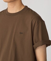【WEB限定】SHIPS: マイクロ SHIPSロゴ Tシャツ