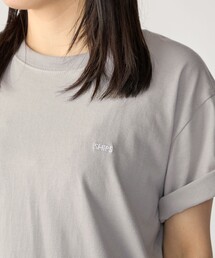 【WEB限定】SHIPS: マイクロ SHIPSロゴ Tシャツ