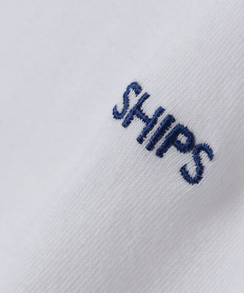 SHIPS(シップス)の「【WEB限定】SHIPS: マイクロ SHIPSロゴ Tシャツ(Tシャツ/カットソー・メンズ・ネイビー/ライトブルー/ホワイト/グレー/ブラック/ブラウン/コバルトブルー/ピンク/ロイヤルブルー・SMALL/MEDIUM/LARGE/X-LARGE)」の10枚目の写真