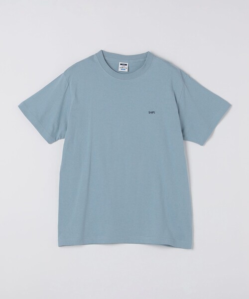 SHIPS(シップス)の「【WEB限定】SHIPS: マイクロ SHIPSロゴ Tシャツ(Tシャツ/カットソー・メンズ・ネイビー/ライトブルー/ホワイト/グレー/ブラック/ブラウン/コバルトブルー/ピンク/ロイヤルブルー・SMALL/MEDIUM/LARGE/X-LARGE)」の20枚目の写真