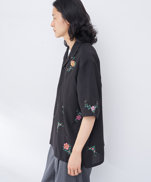 B.C STOCK(ベーセーストック)の「インドクロスステッチ シャツ(シャツ/ブラウス・メンズ・ホワイト/ブラック系その他・LARGE/MEDIUM)」の13枚目の写真