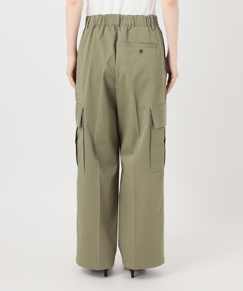 Spick & Span(スピックアンドスパン)の「コットンカーゴイージーパンツ(カーゴパンツ・レディース・ベージュ/サファリグリーン・38/36/34)」の10枚目の写真