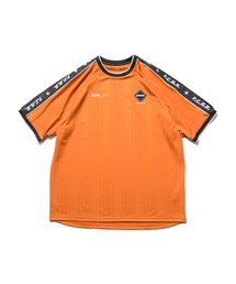 SHADOW WEAVE STRIPE S/S TOP