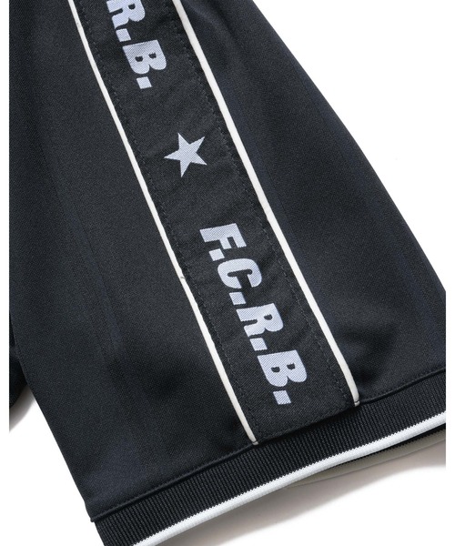 F.C.Real Bristol(エフシーレアルブリストル)の「SHADOW WEAVE STRIPE S/S TOP(Tシャツ/カットソー・メンズ・ブラック/オレンジ/チャコールグレー・SMALL/MEDIUM/LARGE/X-LARGE/XX-LARGE)」の5枚目の写真