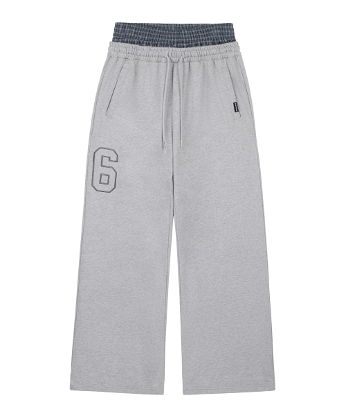 ROCKCAKE(ロックケーキ)の「Check Layered 96 Wide 2way Jogger - Gray(スウェットパンツ・レディース・その他・X-SMALL/SMALL)」の18枚目の写真
