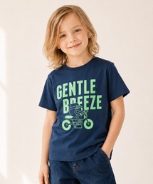 B.I.D.（ビーアイディー）の「《Bd》キッズロゴ　プリント　半袖Tシャツ（Tシャツ/カットソー）」