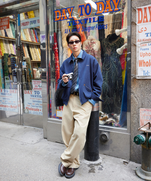 PLAC(プラック)の「ペッパーユ x フラックチノパンツ ベージュ(その他パンツ・メンズ・その他・LARGE/MEDIUM)」の1枚目の写真