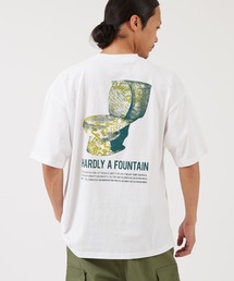 【SIDEWAYSTANCE】アートトイレット半袖Tシャツ 70779