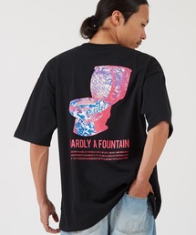 【SIDEWAYSTANCE】アートトイレット半袖Tシャツ 70779
